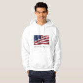 Stolz, ein amerikanisches Sweatshirt zu sein. (Vorne ganz)