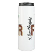 Stolz, ein Bauer Vater zu sein Thermosbecher (Rückseite)