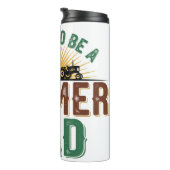 Stolz, ein Bauer Vater zu sein Thermosbecher (Nach rechts gedreht)