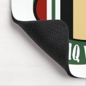 Stolz, ein der Irak-Veteran zu sein Mousepad (Ecke)