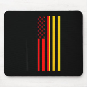 Stolz, ein deutsch-amerikanischer Junge Mädchen Sc Mousepad