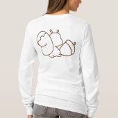 Stolz, ein Eichhörnchen zu sein T-Shirt (Rückseite)