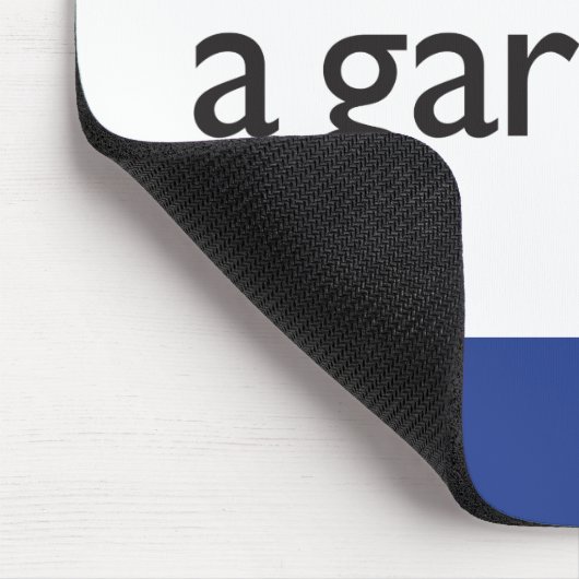 Stolz, ein Gärtner zu sein Mousepad (Ecke)