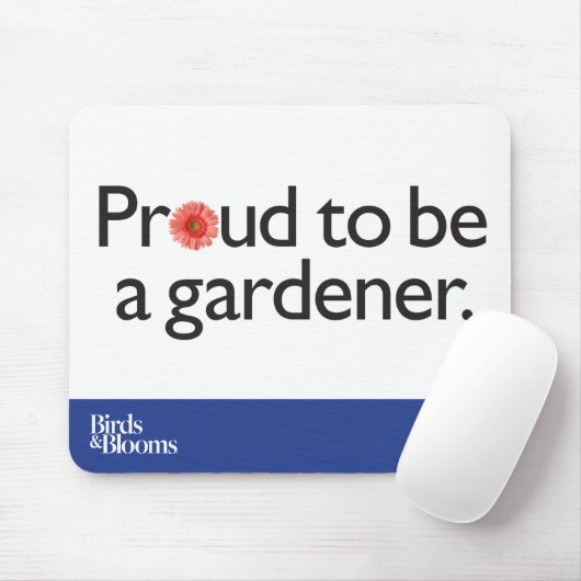 Stolz, ein Gärtner zu sein Mousepad (Mit Mouse)