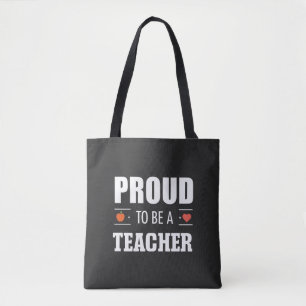 Stolz, ein Lehrer zu sein – Kreative Typografie Tasche