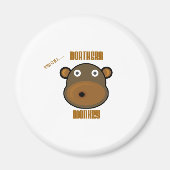 Stolz, ein Nordaffe zu sein Magnet (Vorne)