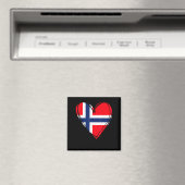 Stolz, ein norwegischer Vater Mutter Junge Kind co Magnet (In Situ (Geschirrspüler))