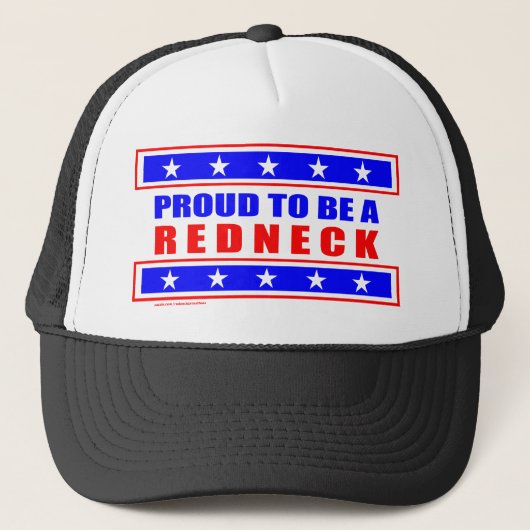 STOLZ, EIN REDNECK-T - SHIRT-ANG-GESCHENKE ZU SEIN TRUCKERKAPPE (Vorderseite)