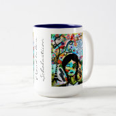 Stolz, ein Scholastican zu sein Zweifarbige Tasse (VorderseiteRechts)