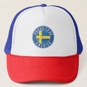 Stolz, ein schwedischer T - Shirt zu sein Truckerkappe