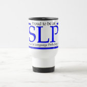 Stolz, ein SLP zu sein Reisebecher (Mittel)