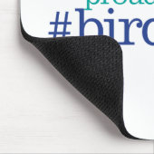 Stolz, ein Vogel-Nerd zu sein Mousepad (Ecke)