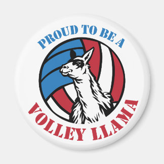 Stolz, ein Volley Llama Magnet zu sein