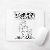Stolz, ein yorkshireman zu sein mousepad (Mit Mouse)