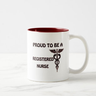 Stolz, eine ausgebildete Krankenschwester zu sein Zweifarbige Tasse