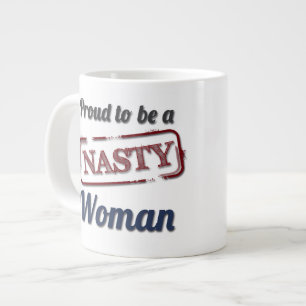 Stolz, eine Eklige Frau Blue & Red Jumbo-Tasse