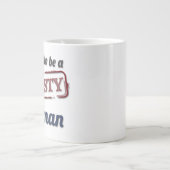 Stolz, eine Eklige Frau Blue & Red Jumbo-Tasse (Vorderseite)