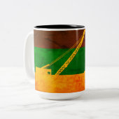 Stolz, eine funktionierende Ingenieur BUNTE TASSE (Vorderseite Links)