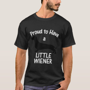 Stolz eine kleine Dackel Hund Dackel lustig T-Shirt