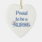 Stolz, eine KrankenschwesterAnhänger Verzierung zu Keramikornament (Rechts)