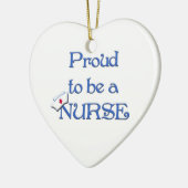Stolz, eine KrankenschwesterAnhänger Verzierung zu Keramikornament (Links)