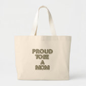 Stolz, eine Mutter zu sein, Tote Bag Jumbo Stoffbeutel (Vorne)