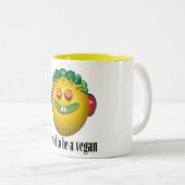 Stolz, eine vegane Tasse zu sein (VorderseiteRechts)
