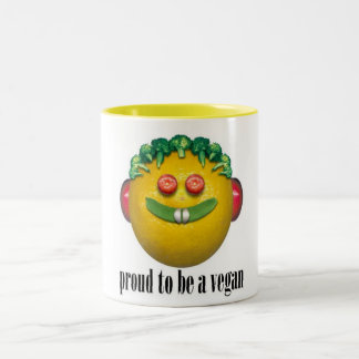 Stolz, eine vegane Tasse zu sein