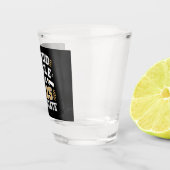 Stolz eines Abschlusses der Klasse 2025 Schnapsglas (Rechts)