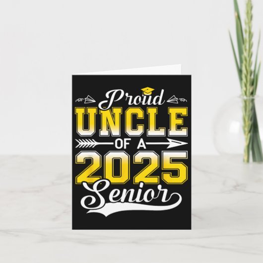 Stolz eines Absolventen 2025 Karte (Vorderseite)
