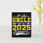 Stolz eines Absolventen 2025 Karte (Gelbe Blume)