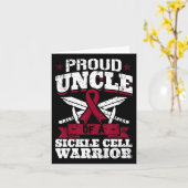 Stolz eines Kranken-Zell-Kriegers Karte (Gelbe Blume)