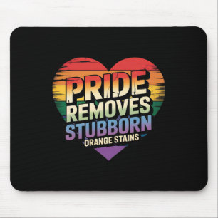 Stolz entfernt hartnäckige orangefarbene Flecken T Mousepad