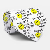 Stolz, fantastische Kinder zu unterrichten Krawatte (Gerollt)