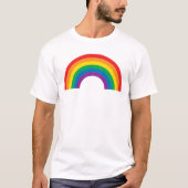 Stolz | Farbige Regenbogenkonstruktion T-Shirt (Vorderseite)