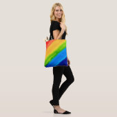 Stolz farbiger Regenbogen Tasche (Am Model)