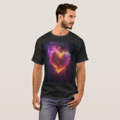 Stolz Feuer Herzen T-Shirt (Vorne ganz)