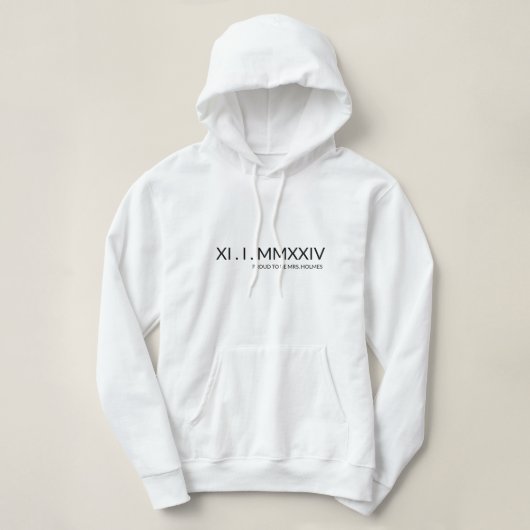 STOLZ, FRAU HOODIE ZU SEIN (Design vorne)