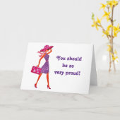 STOLZ FÜR SICH **STUDIUM** KARTE (Gelbe Blume)