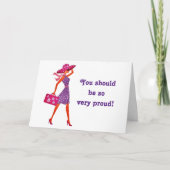 STOLZ FÜR SICH **STUDIUM** KARTE (Vorderseite)