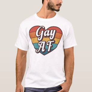 Stolz Gay AF LGBTQ+ T-Shirt