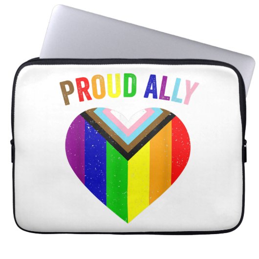 Stolz Gay POC für alle LGBTQAI-Gay-Freunde-Flagge  Laptopschutzhülle (Vorderseite)