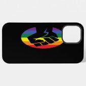 Stolz Gay Pride iPhone Hülle (Rückseite (Horizontal))