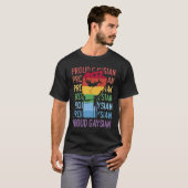 Stolz Gaysian Gay Pride Asian Heritage T-Shirt (Vorne ganz)
