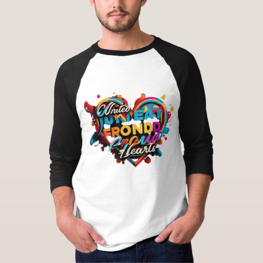"Stolz geeint" T-Shirt (Vorderseite)