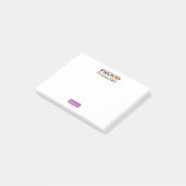 Stolz & Gesunde Post-It® Notizen (angewinkelt)