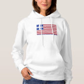 STOLZ, GRIECHISCHER AMERIKANER ZU SEIN! HOODIE (Vorderseite)
