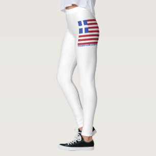 STOLZ, GRIECHISCHER AMERIKANER ZU SEIN! LEGGINGS