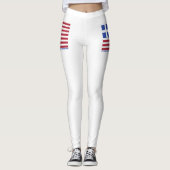 STOLZ, GRIECHISCHER AMERIKANER ZU SEIN! LEGGINGS (Vorderseite)