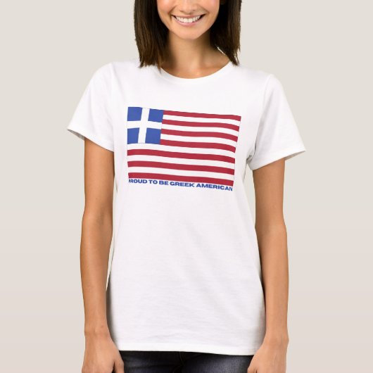 STOLZ, GRIECHISCHER AMERIKANER ZU SEIN! T-Shirt (Vorderseite)